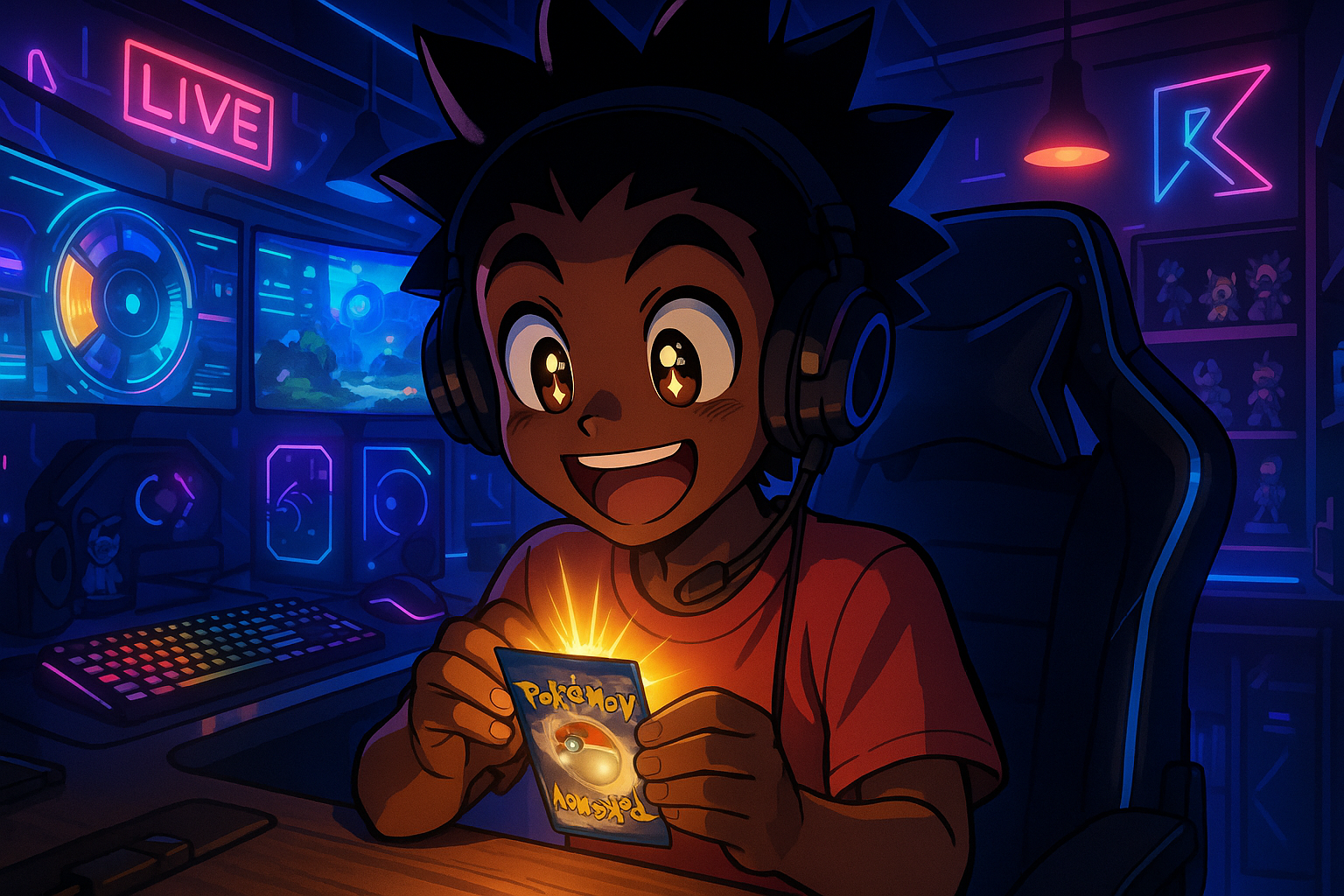 give it a cooler gaming background